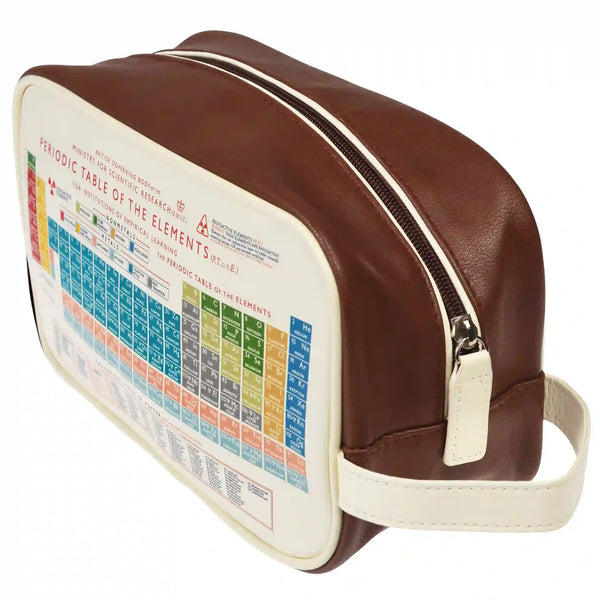 Toiletry bag, periodic table