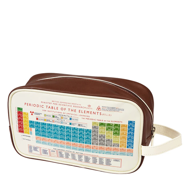 Toiletry bag, periodic table