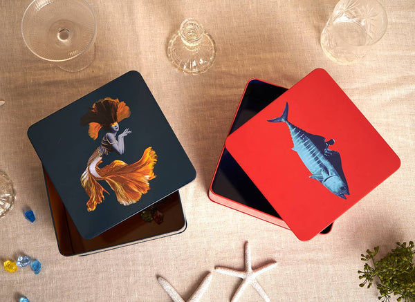 Kovinska škatla / Riba