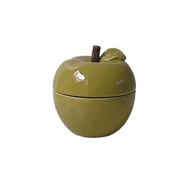 Green apple/scented candle