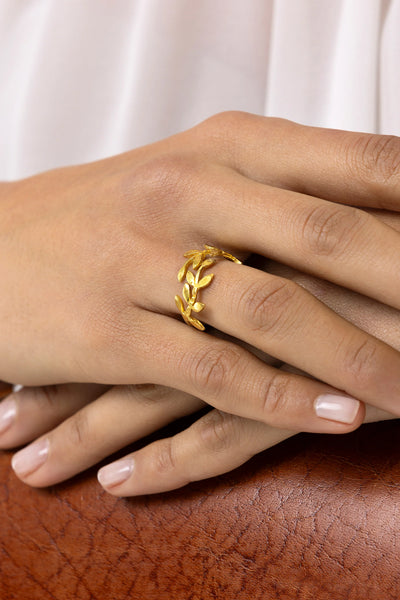 Laurel Leaf Ring