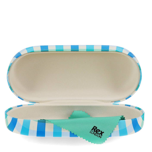 Etui za očala - Modri Gingham