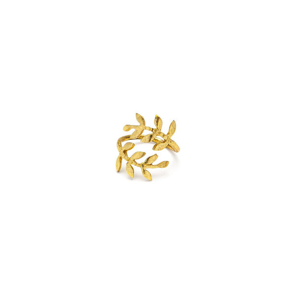 A ring with a laurel wreath