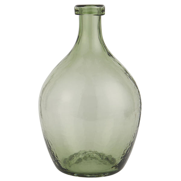 Vaza, zeleno steklo